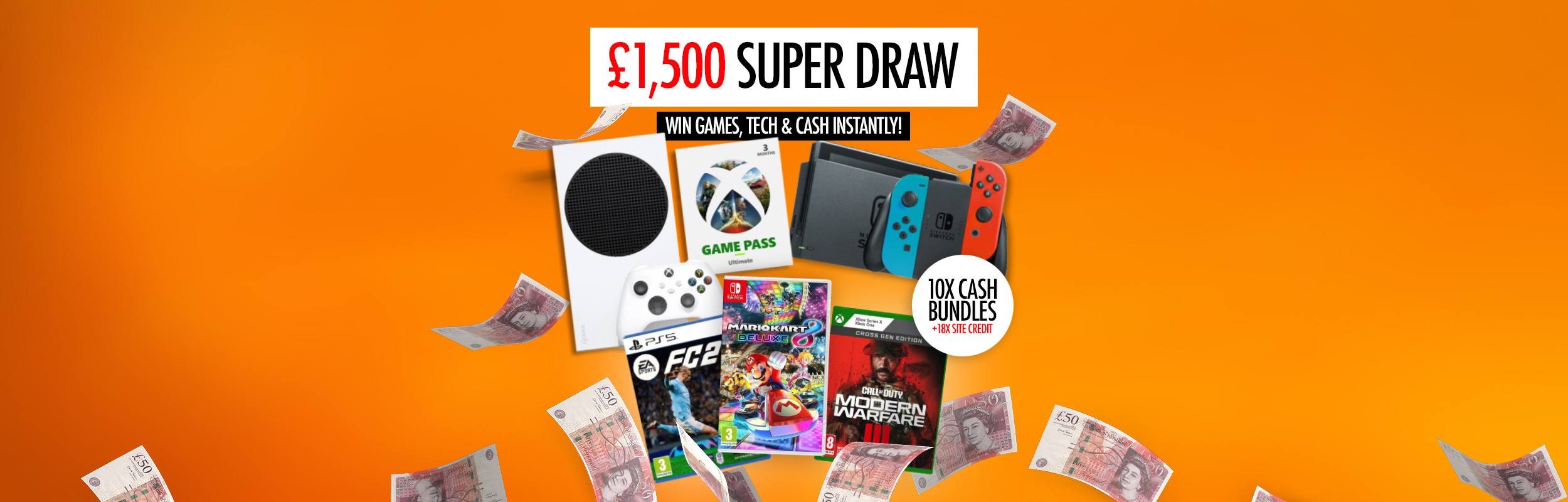 £1,500 Super Draw Supreemlife