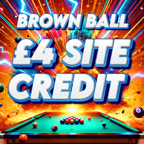 Brown Ball - £4 Site Credit - 4 Points