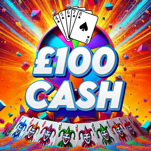 £100 Cash - Straight