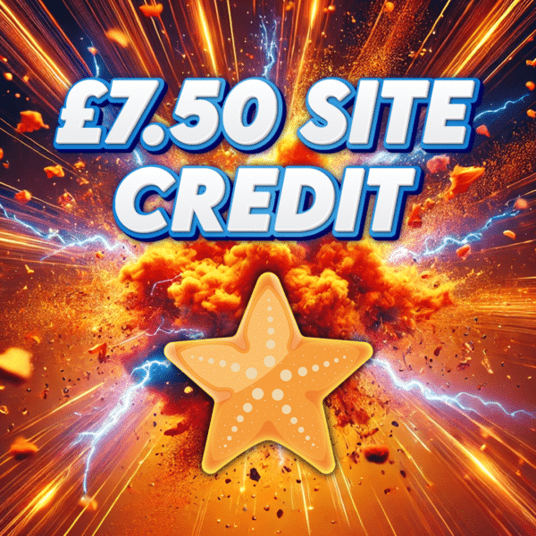 £7.50 Site Credit Treasure Starfish