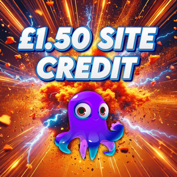 £1.50 Site Credit Mystic Octopus