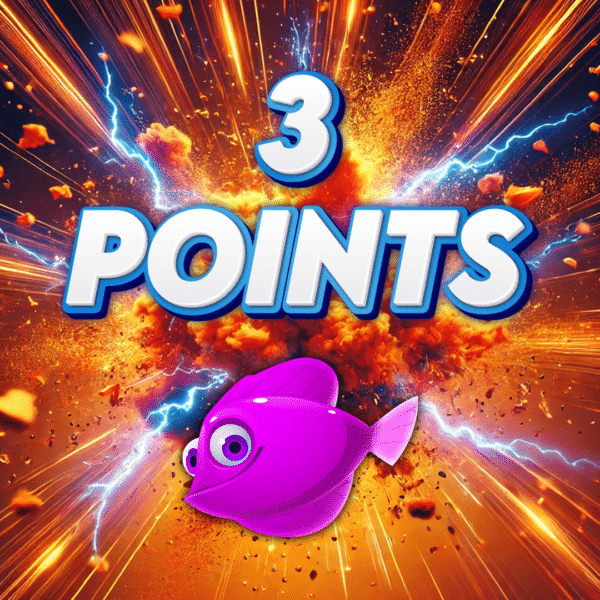 3 Points Bubble Guppy