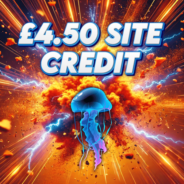 £4.50 Site Credit Glowing Jellyfish