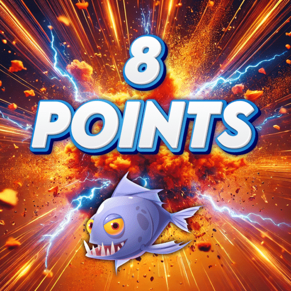 8 Points Spiked Demon Fish