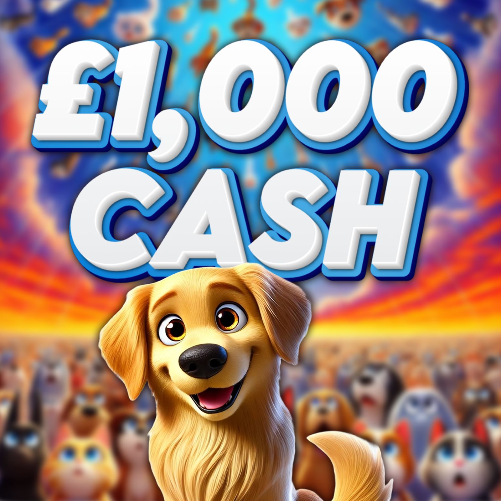 Golden Retriever - £1000 Cash - 1 Point
