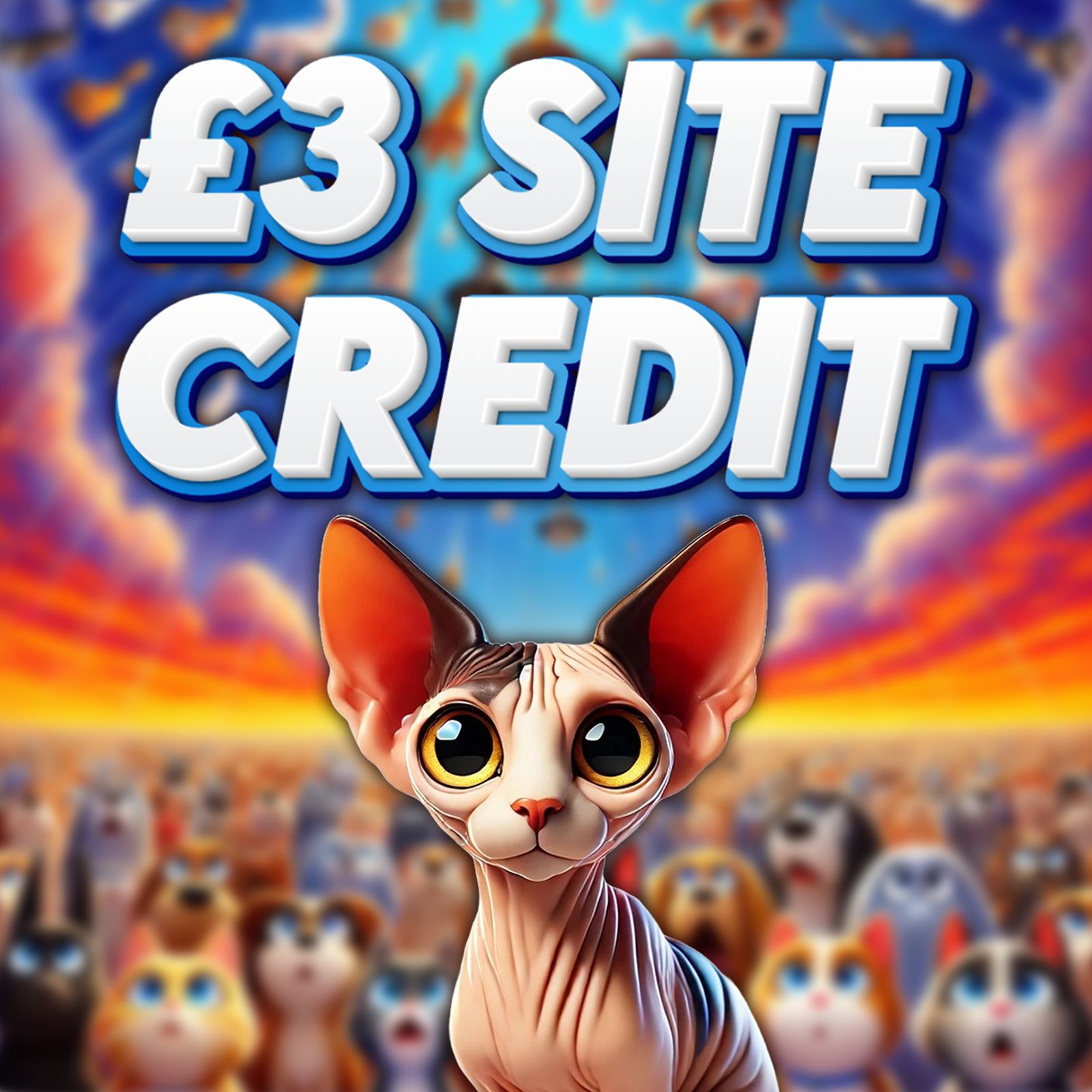 Sphynx - £3 Site Credit - 1 Point