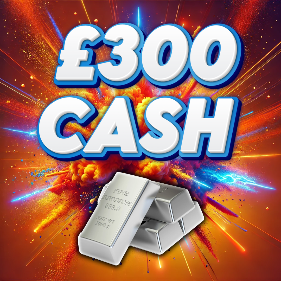 £300 Cash Rhodium