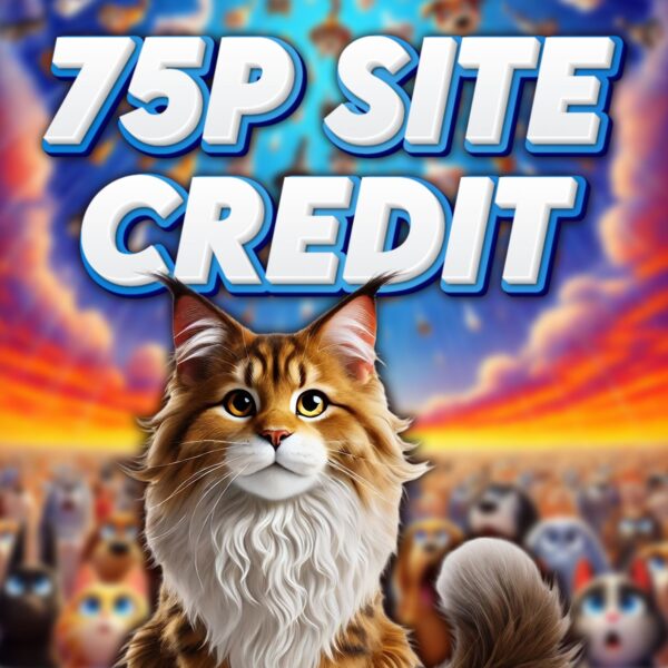 Maine Coon - £0.75 Site Credit - 1 Point