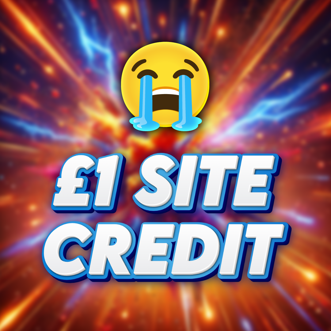 😭 - £1 Site Credit - 1 Point