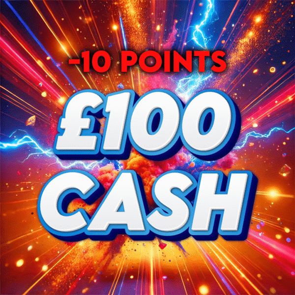 10ft Snake | £100 Cash | -10 Points