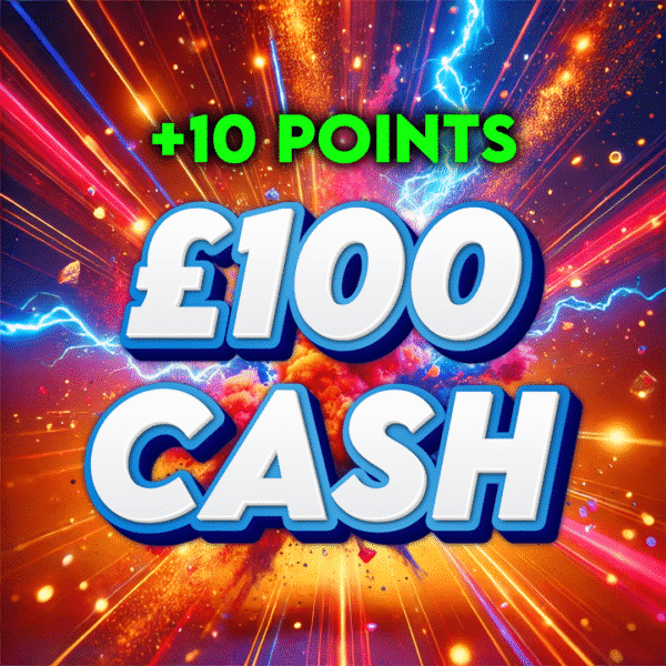 10ft Ladder | £100 Cash | 10 Points