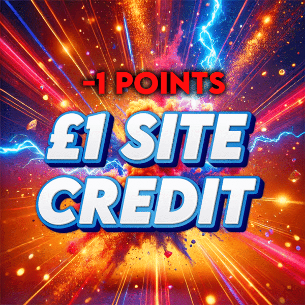 Worm | £1 Site Credit | -1 Point
