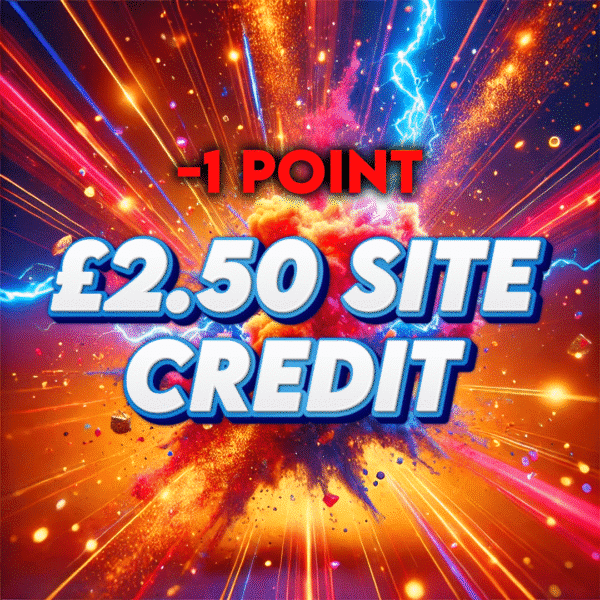 1ft Snake | £2.50 Site Credit | -1 Point