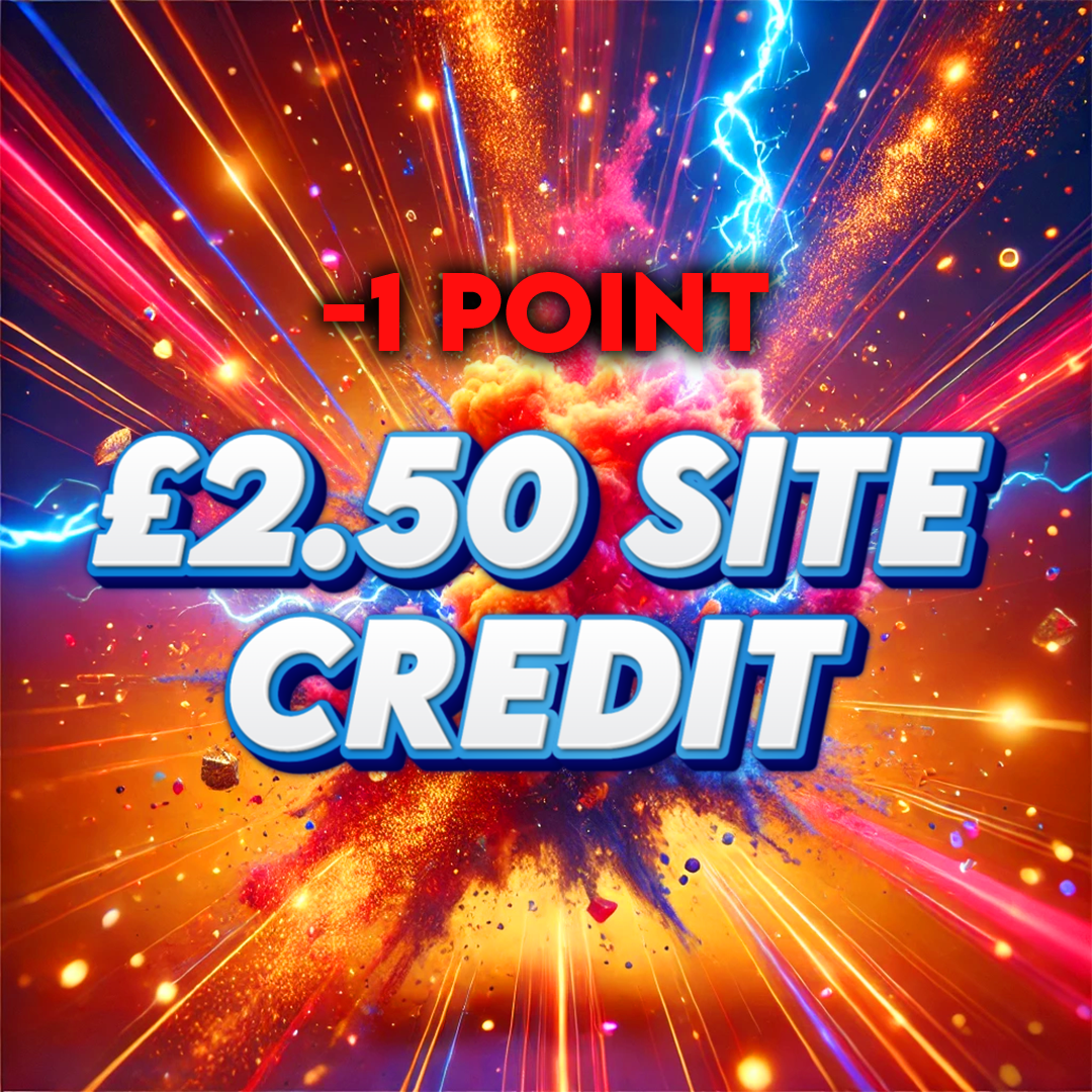 1ft Snake | £2.50 Site Credit | -1 Points