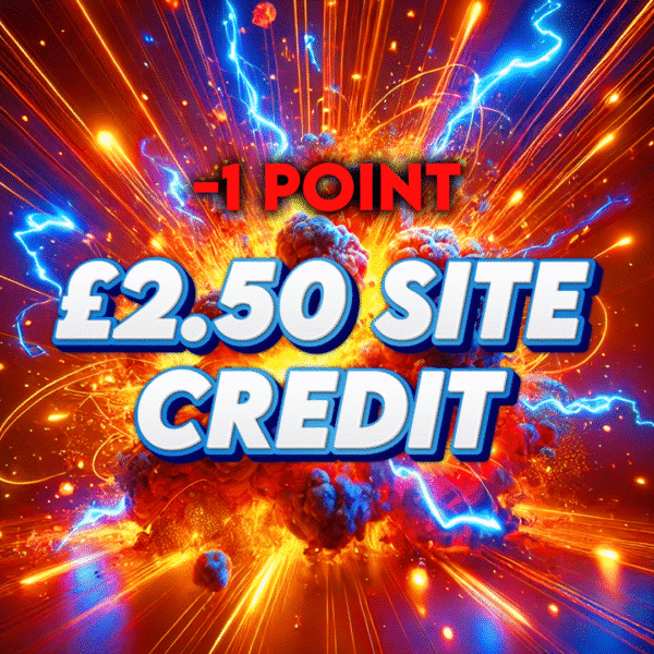 Cornered | £2.50 Site Credit | -1 Point