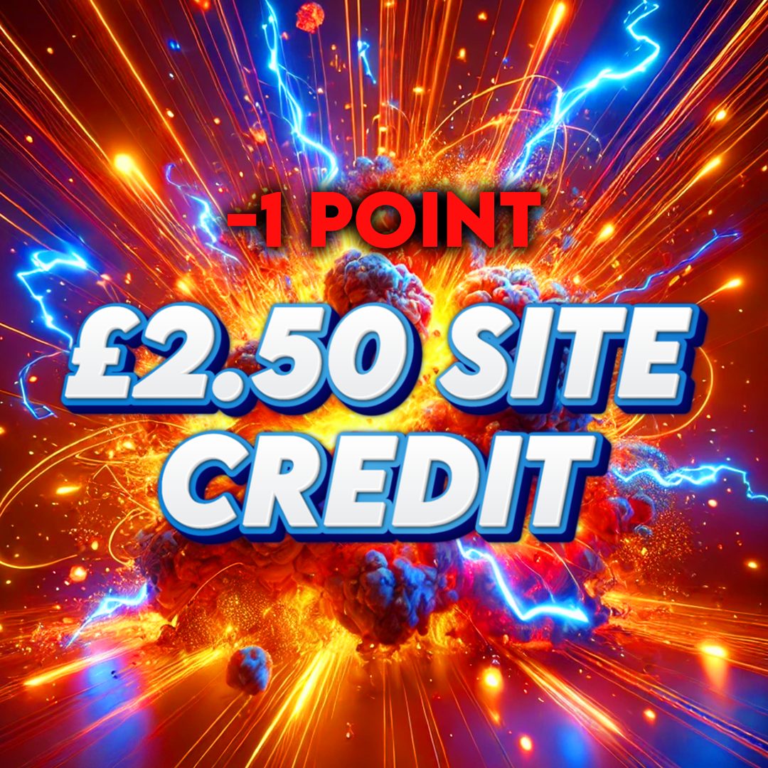Cornered | £2.50 Site Credit | -1 Point