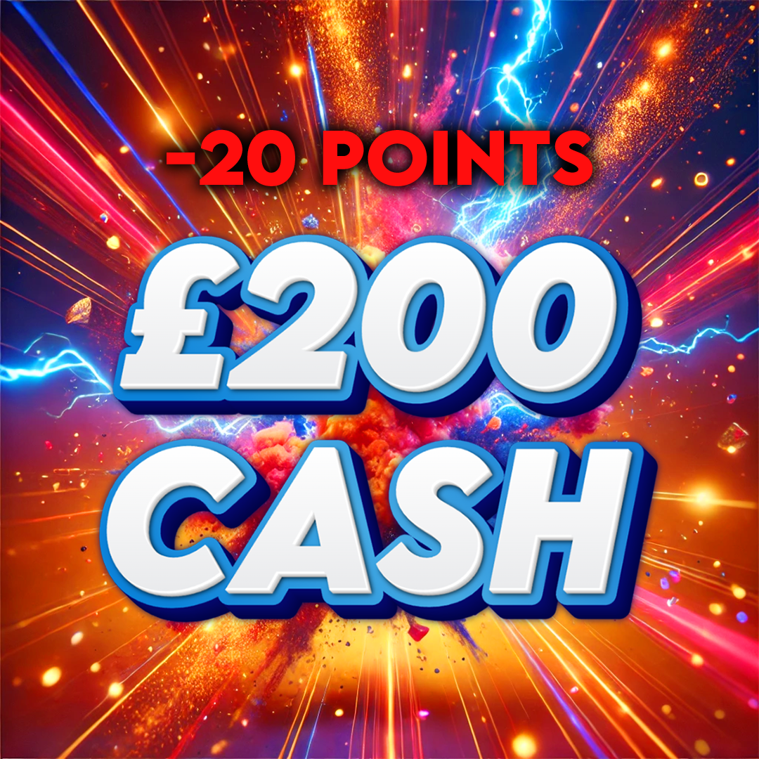20ft Snake | £200 Cash | -20 Points