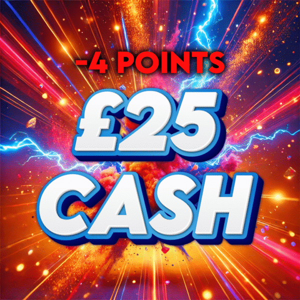 4ft Snake | £25 Cash | -4 Points