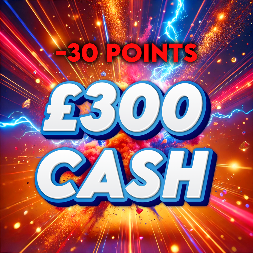 30ft Snake | £300 Cash | -30 Points