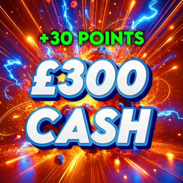 Baby Pac-Man | £300 Cash | 30 Points