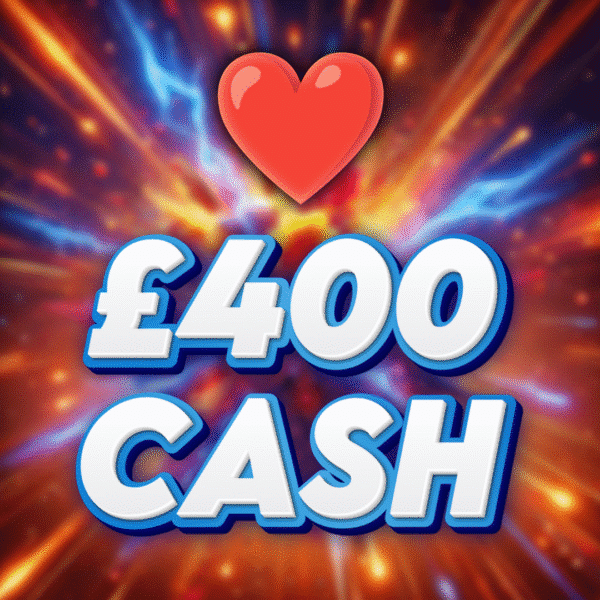 ❤️ - £400 Cash - 30 Points