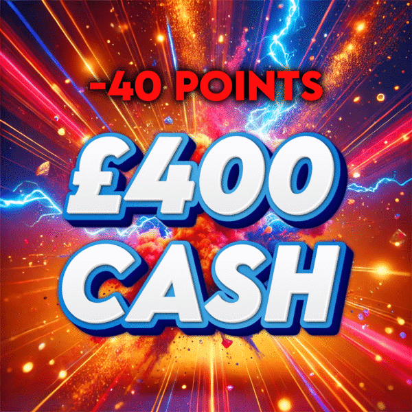 40ft Snake | £400 Cash | -40 Points