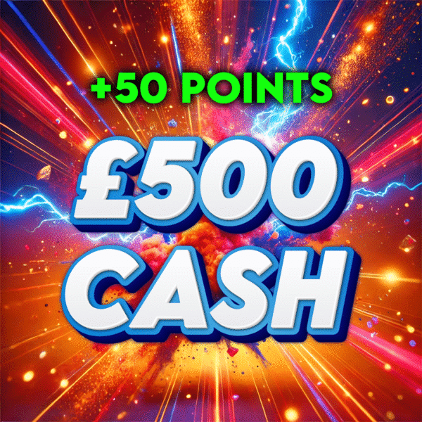 50ft Ladder | £500 Cash | 50 Points