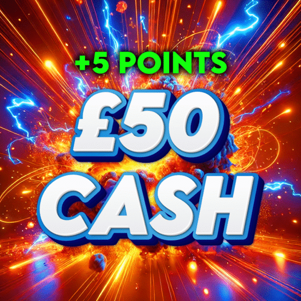 Orange | £50 Cash | 5 Points