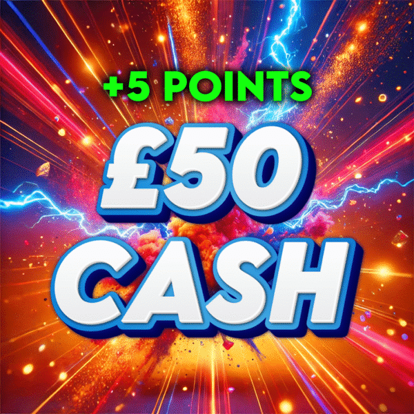 5ft Ladder | £50 Cash | 5 Points