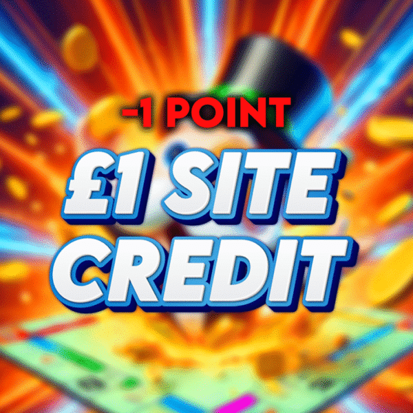 Whitechapel Rd | £1 Site Credit | -1 Point