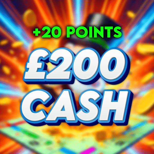 Coventry St | £200 Cash | 20 Points