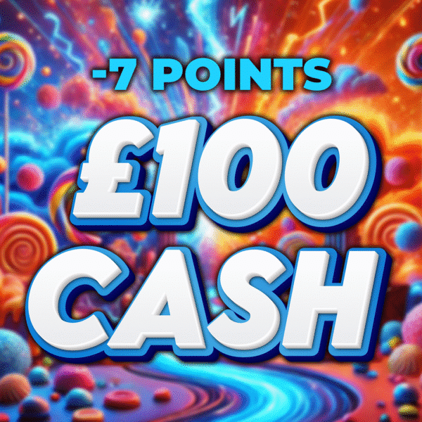 Mrs. Gloop £100 Cash -7 Points