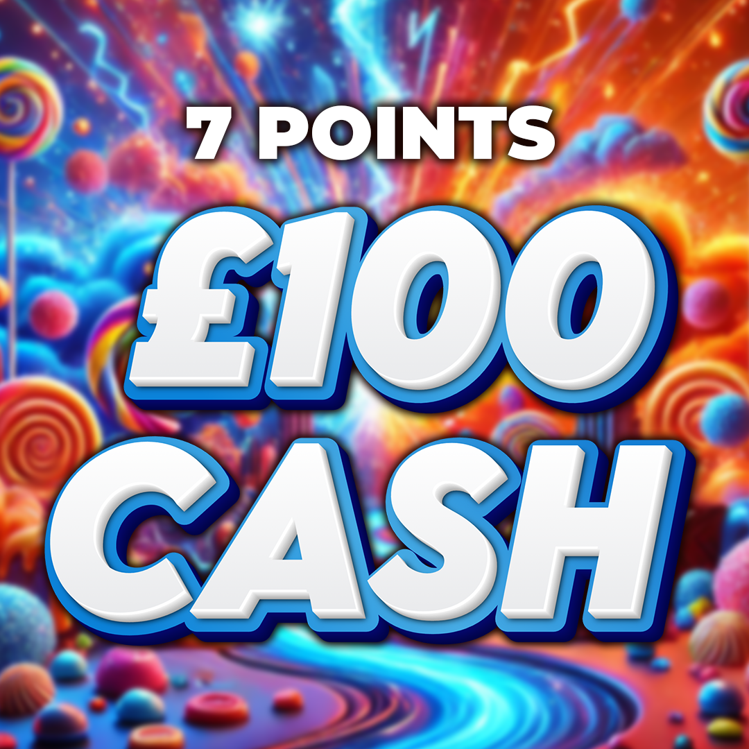 Mr. and Mrs. Bucket £100 Cash 7 Points