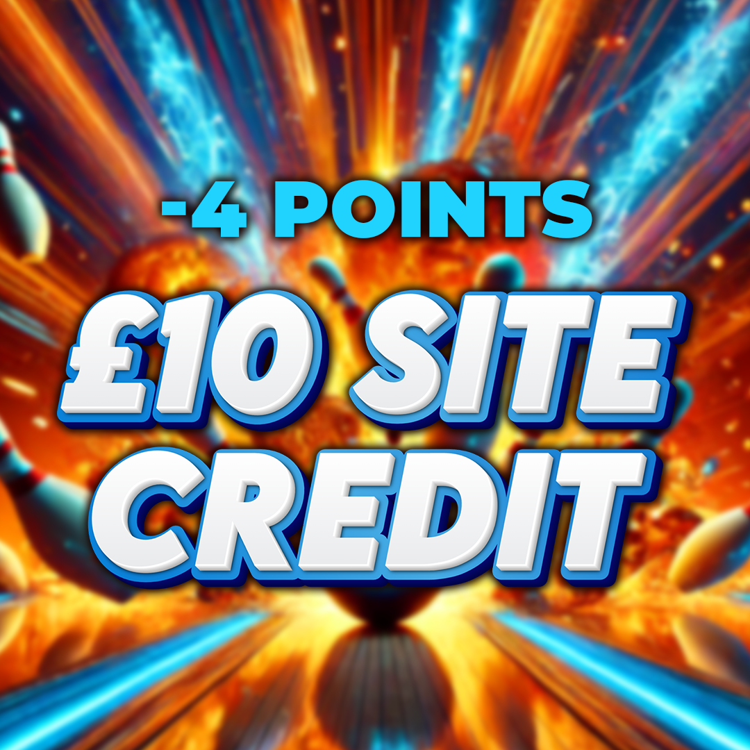 Missed 4 Pins - £10 Site Credit -4 Points