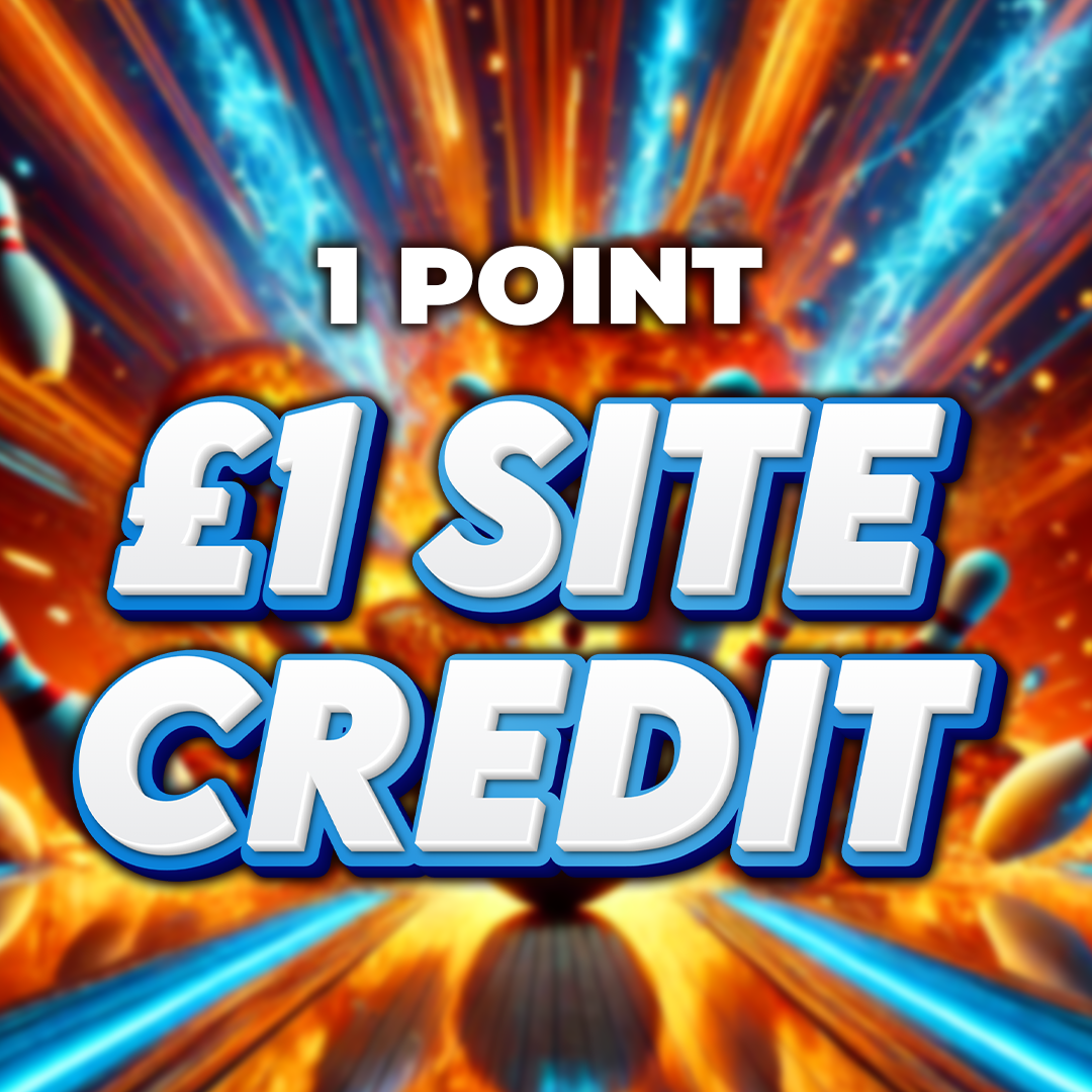 1 Pin - £1 Site Credit 1 Point