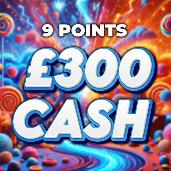 Veruca Salt £300 Cash 9 Points