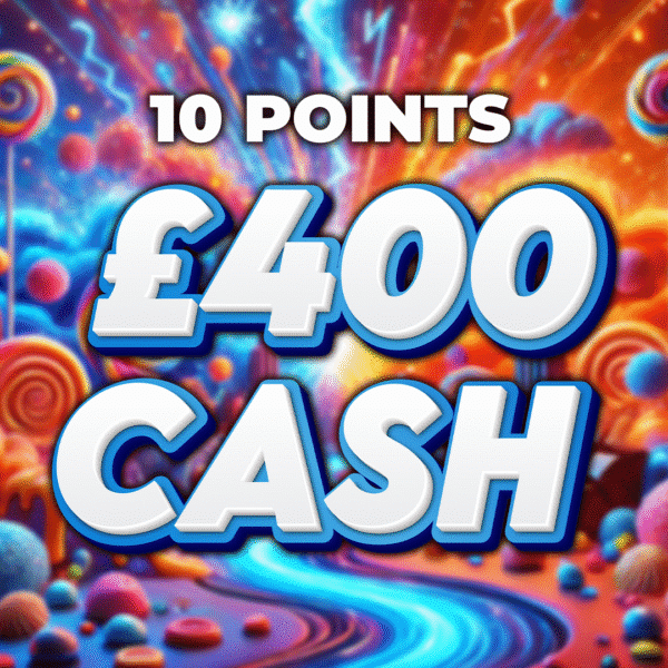 Charlie Bucket £400 Cash 10 Points