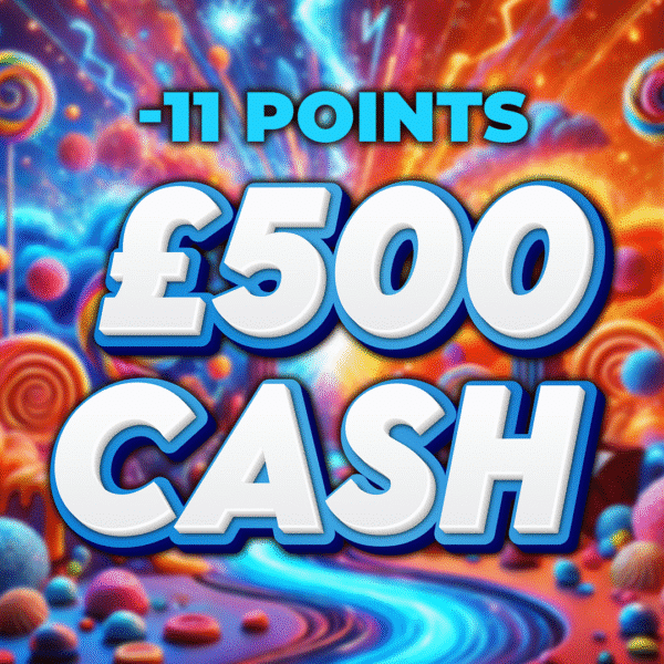 Willy Wonka £500 Cash -11 Points