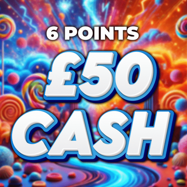 Mr. Salt £50 Cash 6 Points