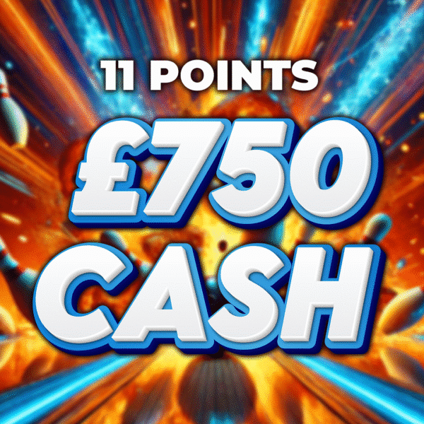 Golden Ticket | £750 Cash | 11 Points