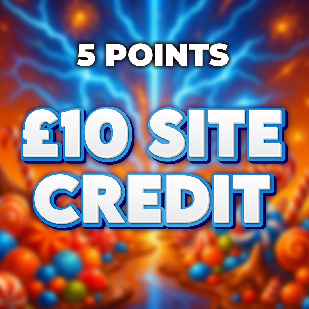 Blueberry Blue Candy | £10 Site Credit | 5 Points