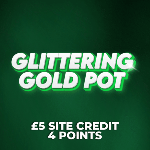 Glittering Gold Pot | £5 Site Credit | 4 Points