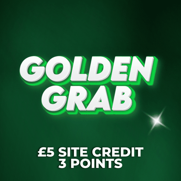 Golden Grab | £5 Site Credit | 3 Points