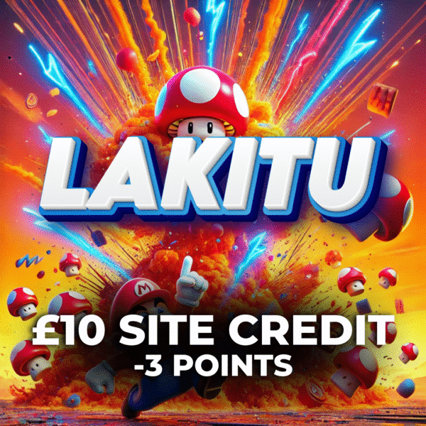 Lakitu | £10 Site Credit | -3 Points