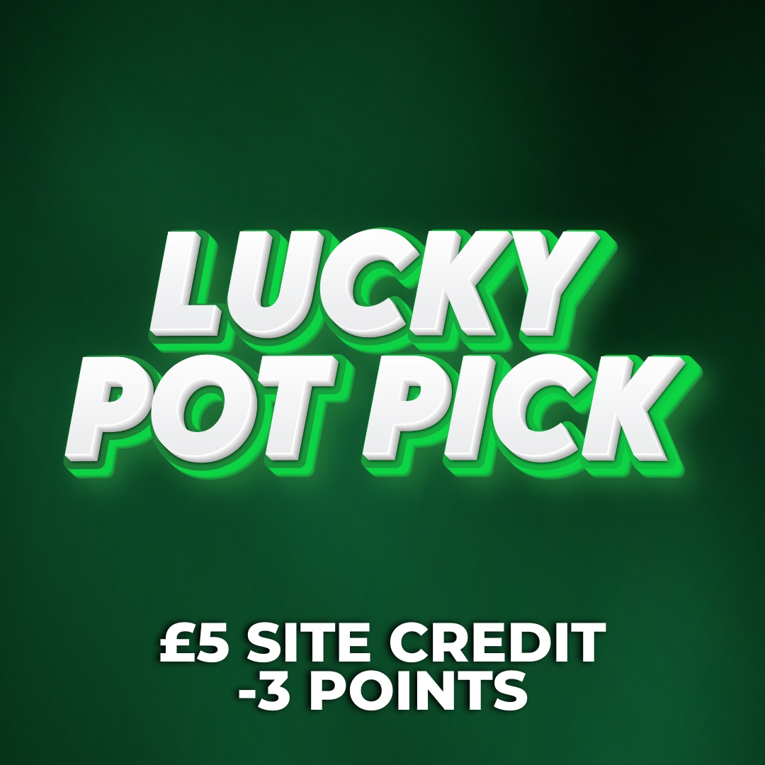 Lucky Pot Pick | £5 Site Credit | -3 Points