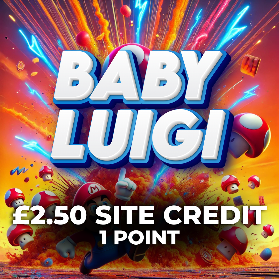Baby Luigi | £2.50 Site Credit | 1 Point