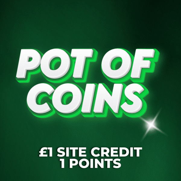 Pot of Coins | £1 Site Credit | 1 Point