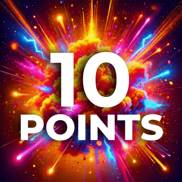 10 Points (10 Bananas 🍌)