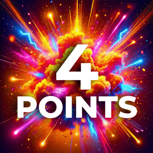 4 Points (4 Bananas 🍌)