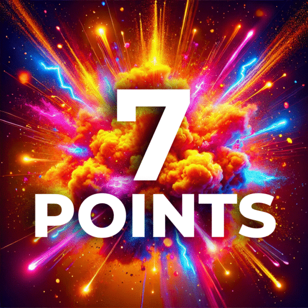 7 Points (7 Bananas 🍌)